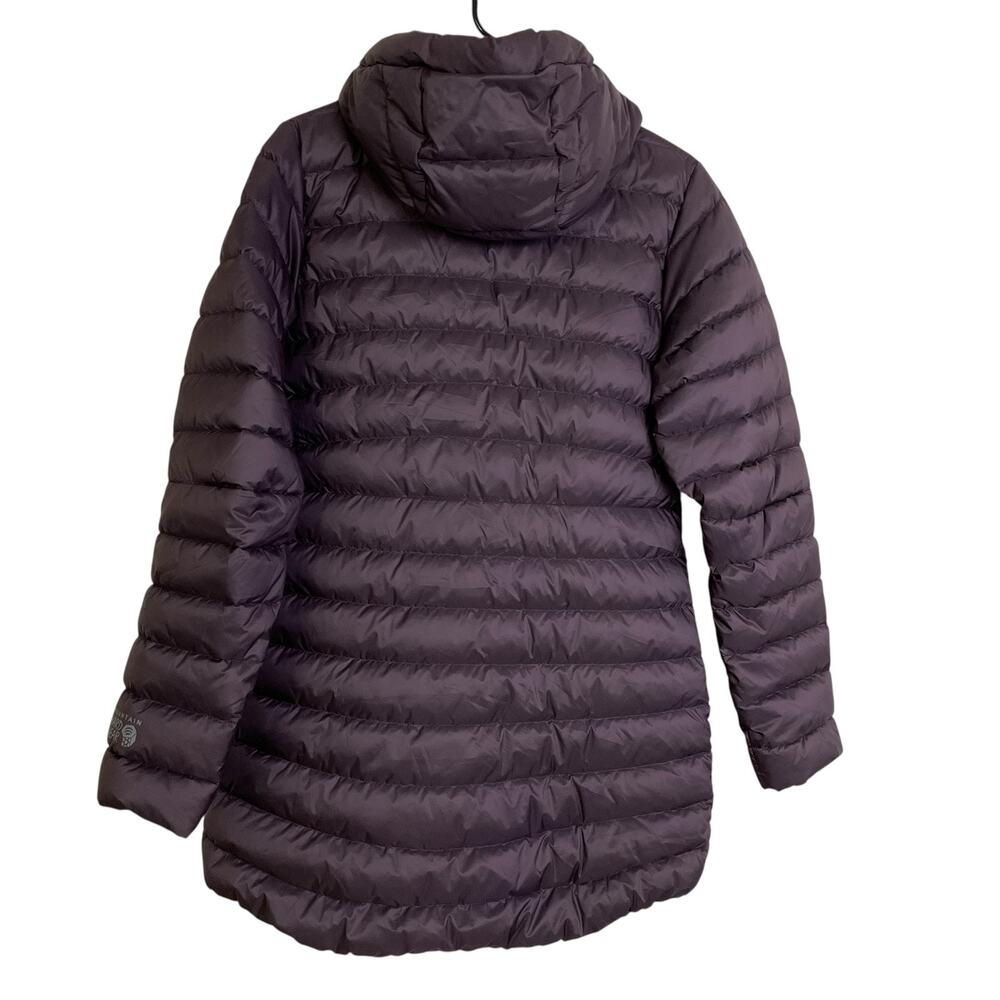 Mountain Hardwear Jacket Womens Small Hooded Down Puffer Coat Warm Outdoor - Picture 2 of 10